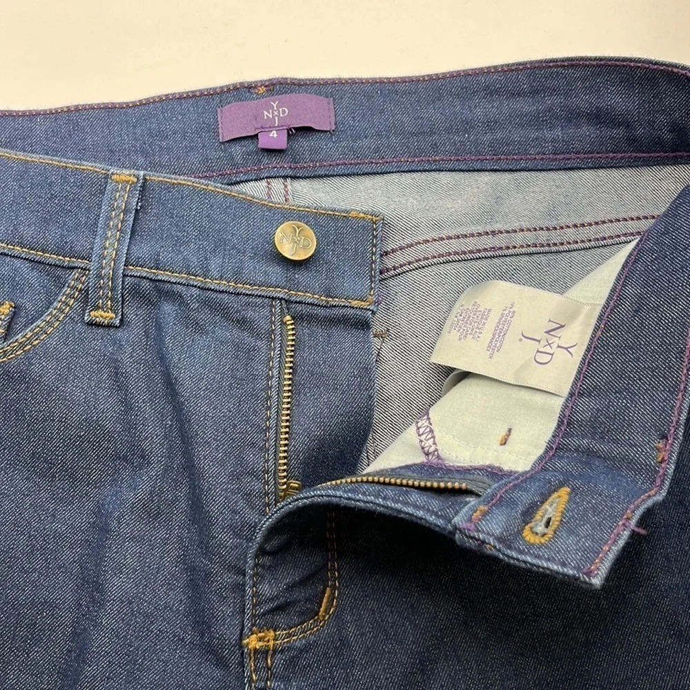 NYDJ Bootcut Flare Mid Rise Size 4 - Picture 16 of 16